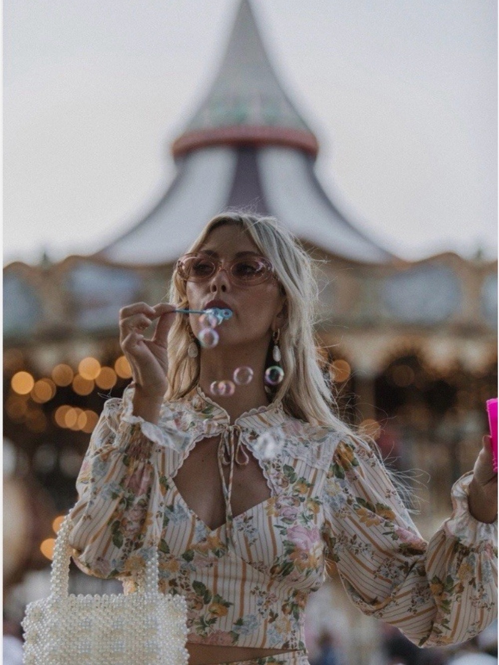 Spell & Lisa Danielle Garden Party top XXS